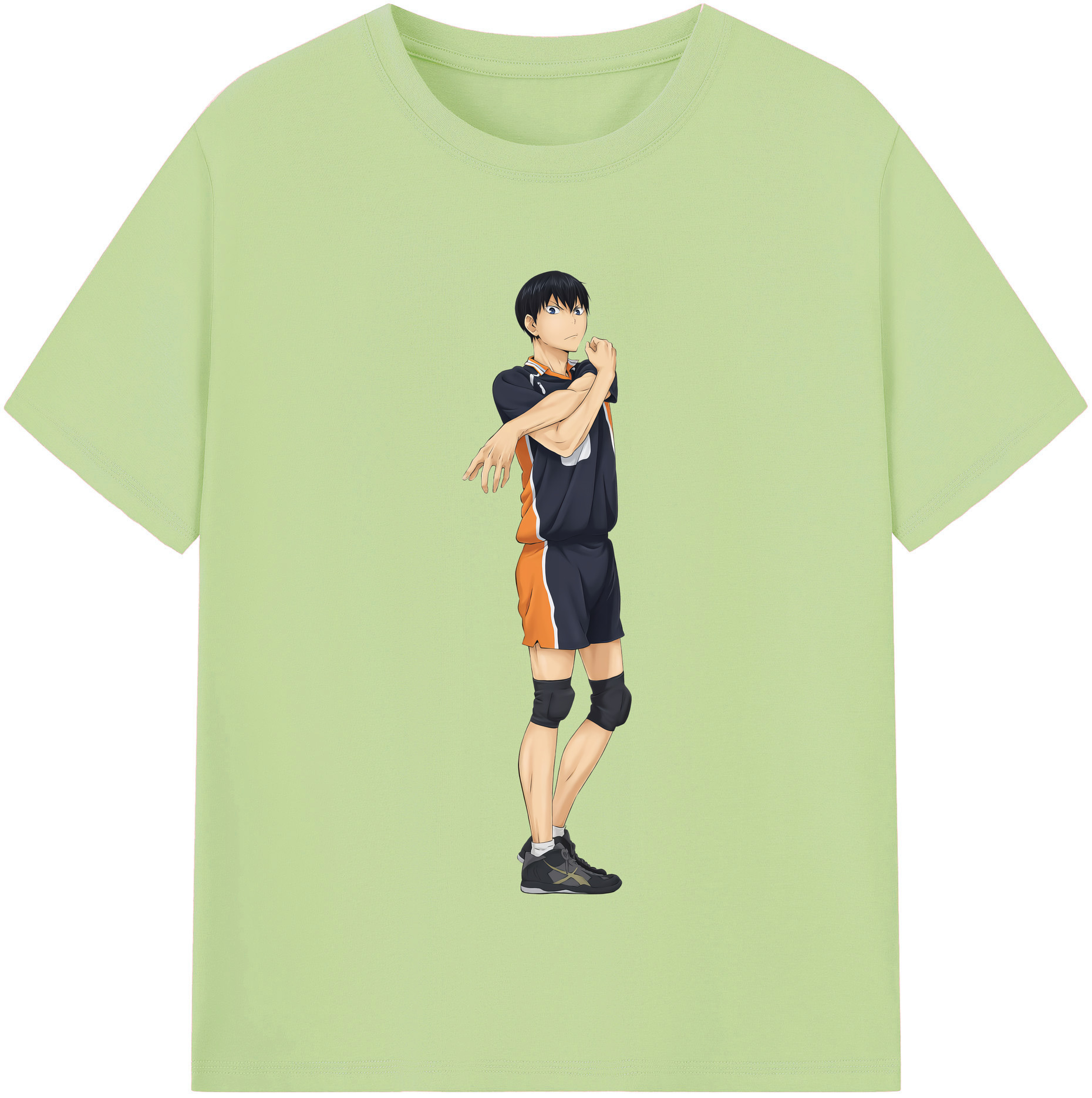 （画像用） ハイキュー!! Haikyu!! 綿100％半袖Tシャツ（フロントプリント）